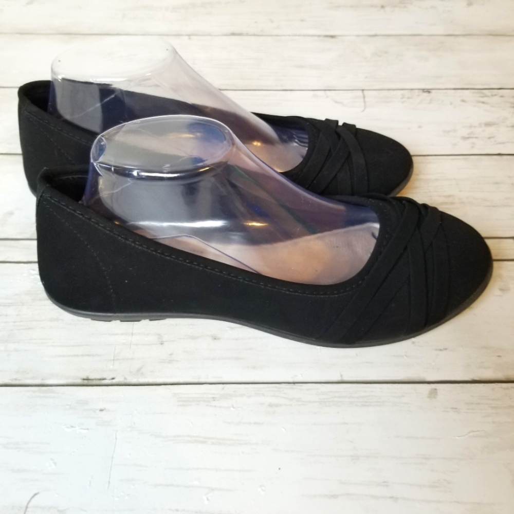 Harborsides Faux Suede Leather Round Toe Memory Foam Slip On Loafers